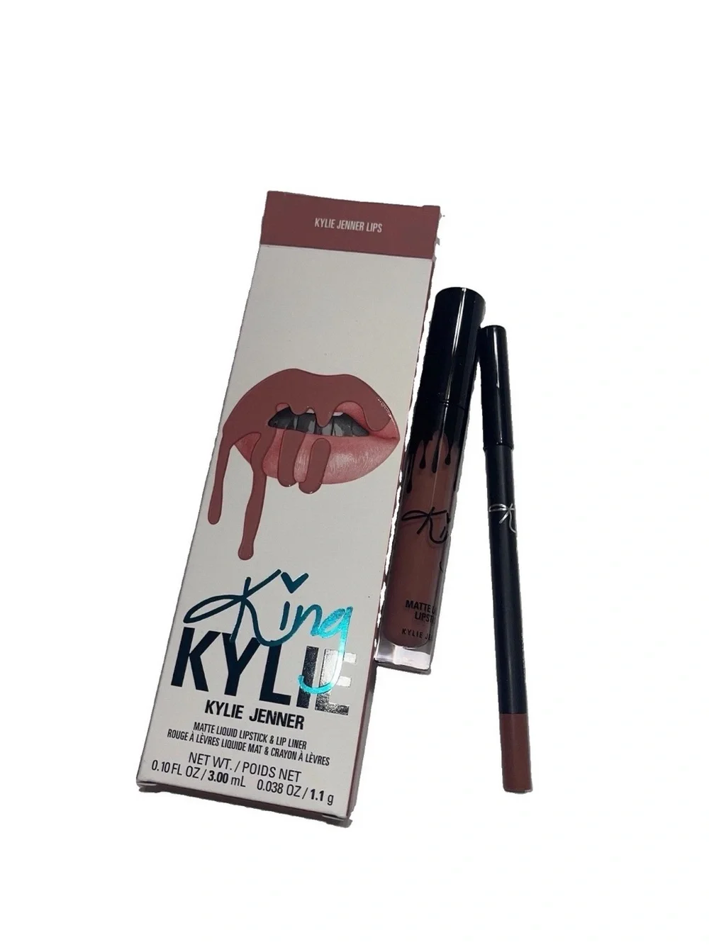 *NEW* Kylie Cosmetics King Kylie Matte Lip Kit in Kylie Jenner Lips NIB